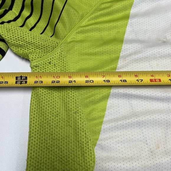 MSR Motocross Racing Jersey Mens XL Long Sleeve NXTAir Green White M5 - Picture 13 of 13